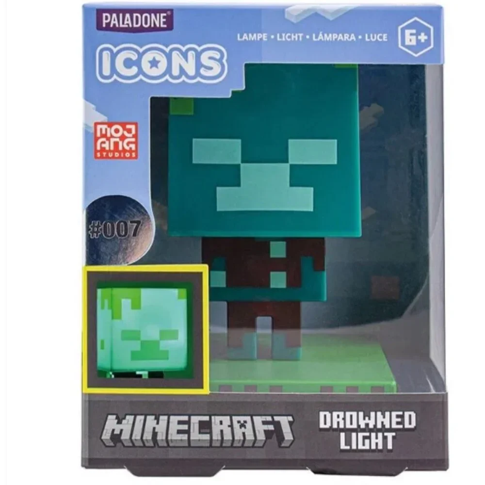NEW Paladone Minecraft Skeleton Icon Light Nightlight Night Light Decor Bedroom